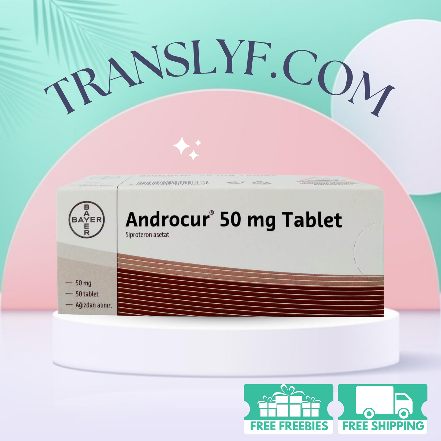 ANDROCUR 50MG