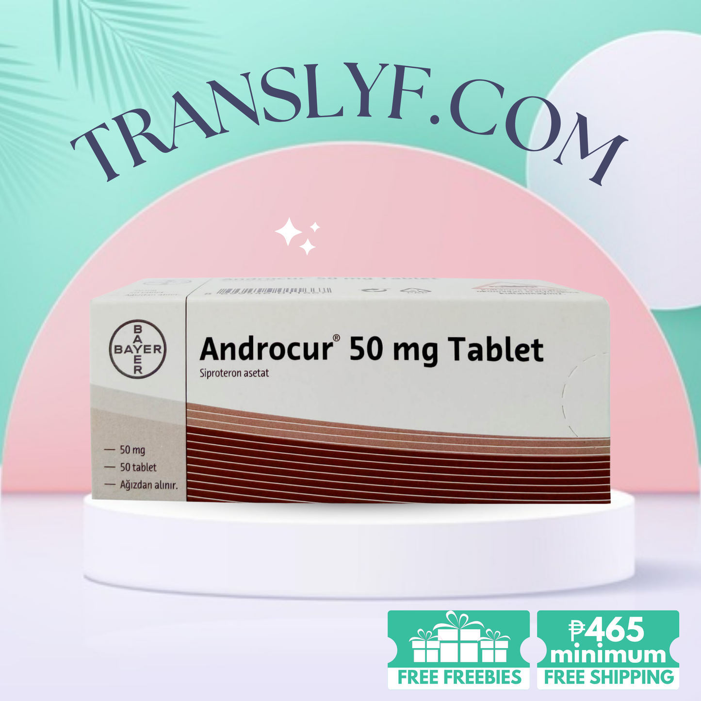ANDROCUR 50MG